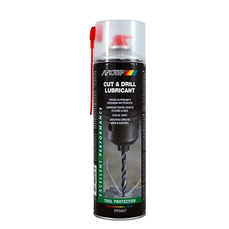 Spray Motip 090407 Λιπαντικό Για Κοπή Και Διάτρηση 500ml