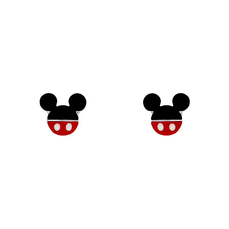 DISNEY Ασημένια Σκουλαρίκια Με τη Minnie Mouse ES00085SL.CS