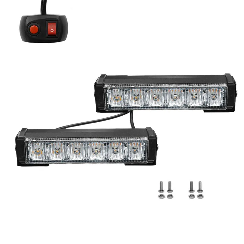 Φάρος Αυτοκινήτου LED 12/24V - Λευκό / Πορτοκαλί