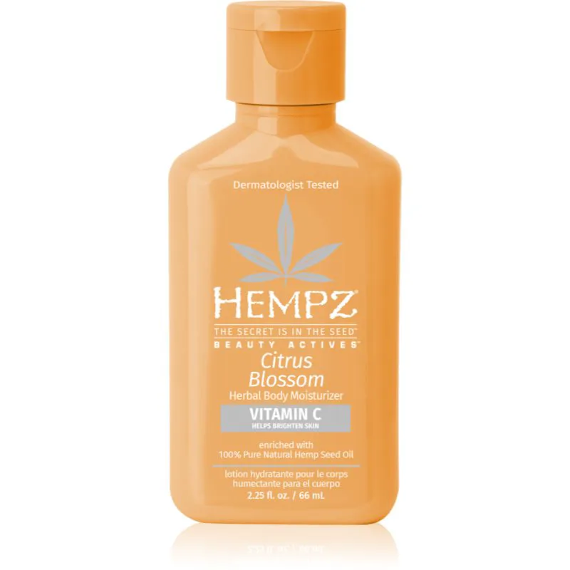 HEMPZ Citrus Blossom ενυδατική κρέμα σώματος 66 ml