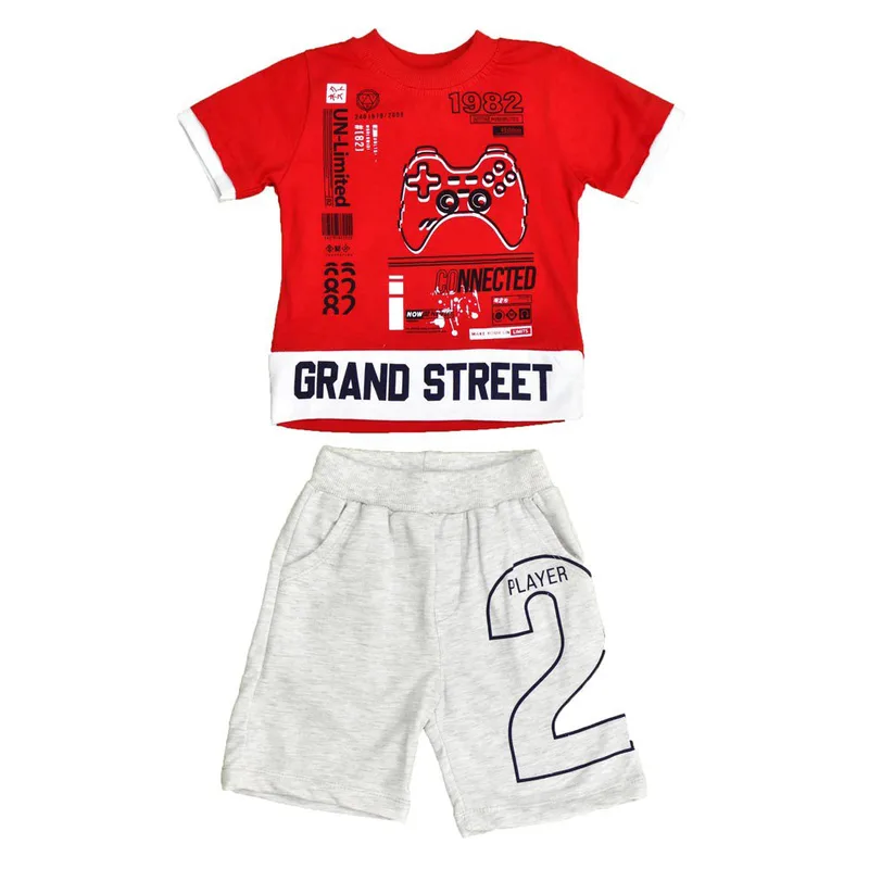 Παιδικό σετ GRAND STREET Κόκκινο 16506