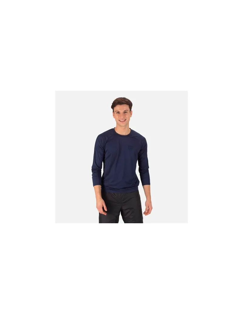 ROSSIGNOL Skpr Ls Tee Navy Blue