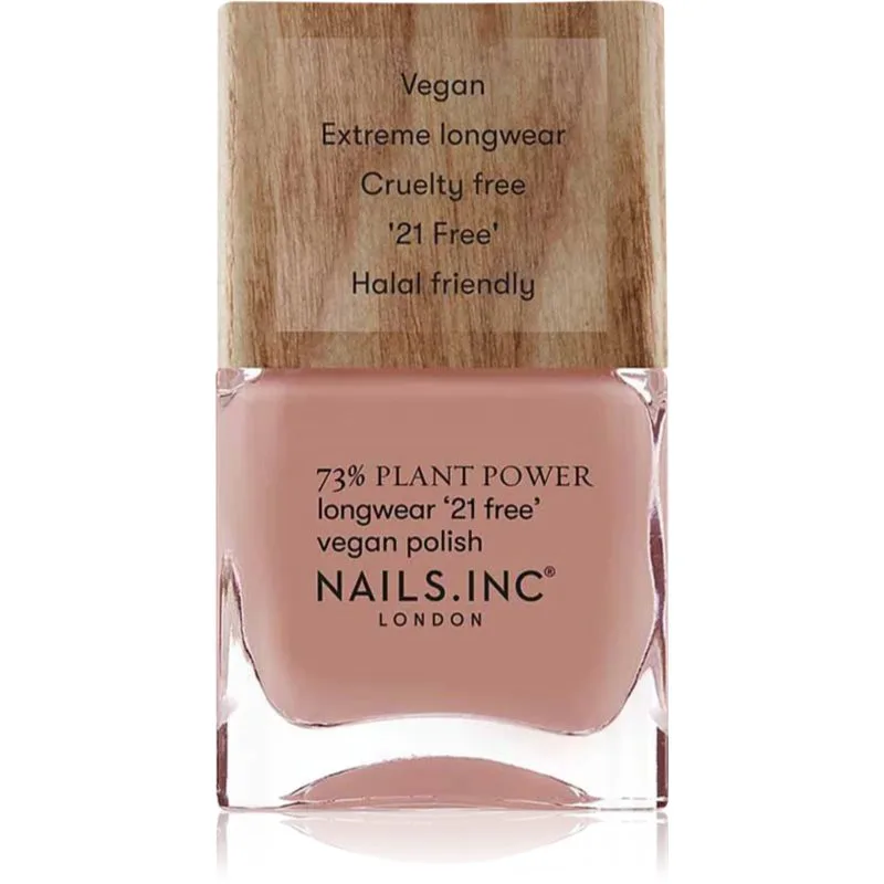 Nails Inc. Plant Power βερνίκι νυχιών μακράς διαρκείας απόχρωση Good Energy Efficient 14 ml