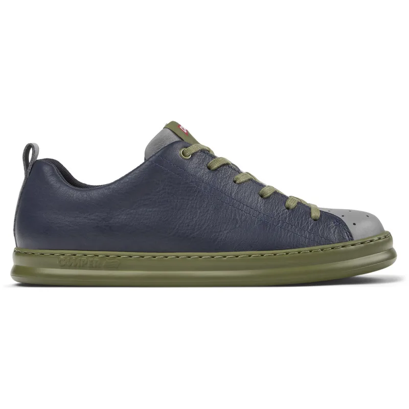 CAMPER Twins - Sneakers Για Ανδρικα - Μπλε,Γκρι, Μέγεθος 39, Smooth leather