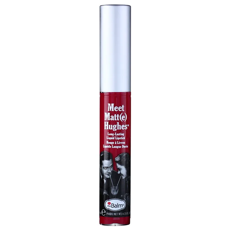 theBalm Meet Matt(e) Hughes Long Lasting Liquid Lipstick μακράς διαρκείας ρευστό κραγιόν απόχρωση Dedicated 7.4 ml