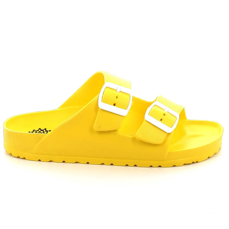 Γυναικεία Σαγιονάρα Ateneo Χρώματος Κίτρινο 01 SEA SANDALS.Y