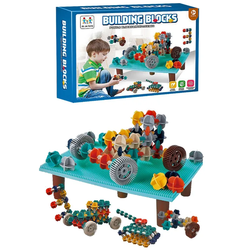 Σετ Τουβλάκια Σε Κουτί 26x6x19εκ. Toy Markt 75-414 - Toy Markt - 75-414