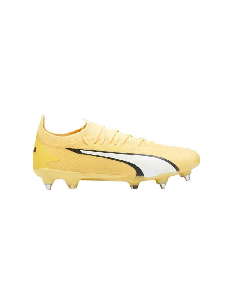 Puma Ultra Ultimate MxSG 107504-04 Χαμηλά Ποδοσφαιρικά Παπούτσια με Τάπες Κίτρινα