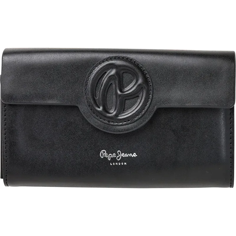 Pepe Jeans Γυναικείο Πορτοφόλι Limited Wallet PL070273-999 Μαύρο
