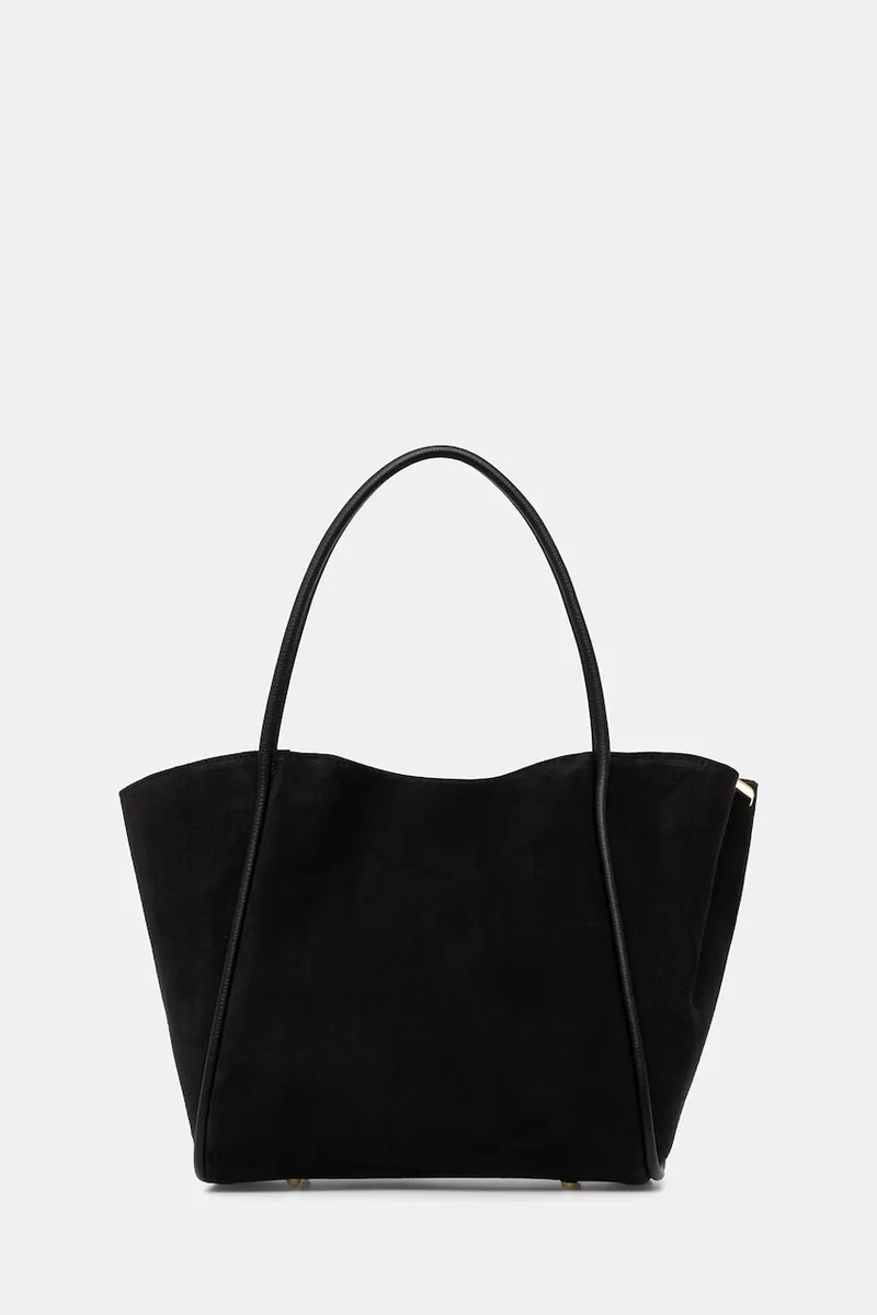 Answear.LAB τσάντα shopper γυναικεία δερμάτινη σουέτ
