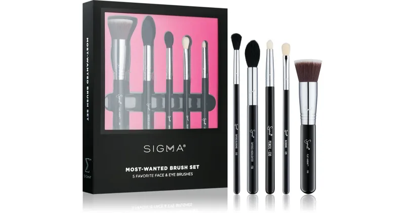 Sigma Beauty Set Most-wanted 5-piece face brush set