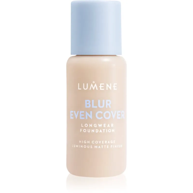 Lumene Blur Even Cover Υγρή ματ βάση 16 ώρες απόχρωση 0 30 ml