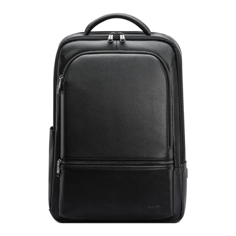 Δερμάτινο Σακίδιο πλάτης 24L Laptop 15,6” Bopai 61-70111 μαύρο