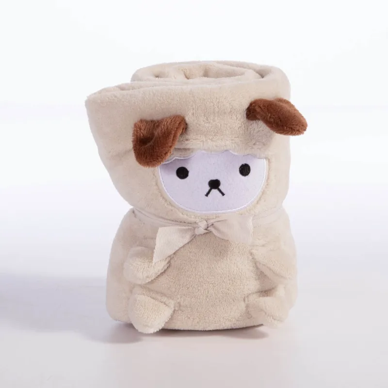 Κουβέρτα Fleece Αγκαλιάς (80x110) Nef-Nef Homeware Baby Lovely Sheep Ecru