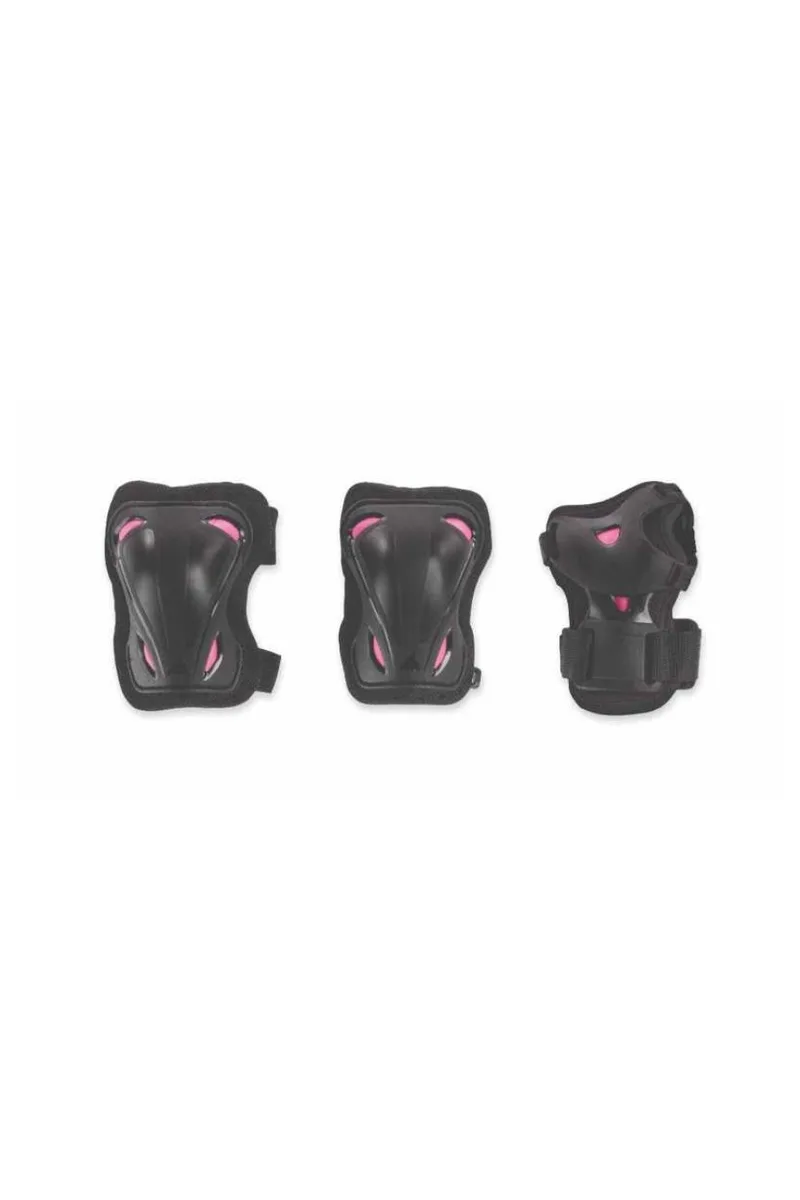 ROLLERBLADE Προστατευτικά Προστατευτικά Rollerblade Skate Gear W 3τμχ Γυναικεία - ΜΑΥΡΟ-43069P05-BLACK