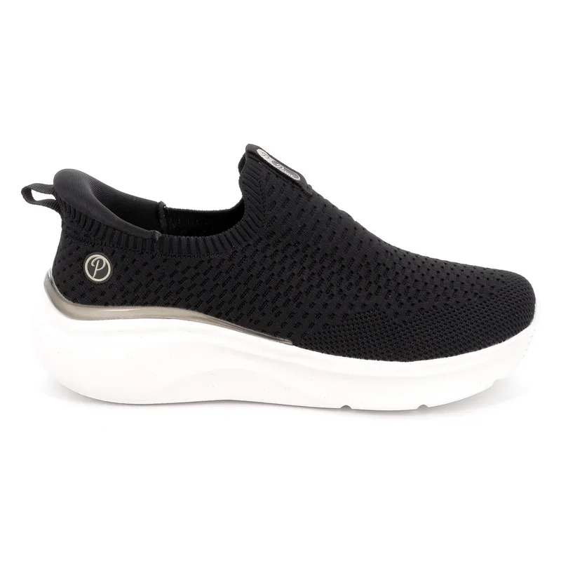 Γυναικείο Casual Parex Ανατομικό Χρώματος Μαύρο 10733001.B