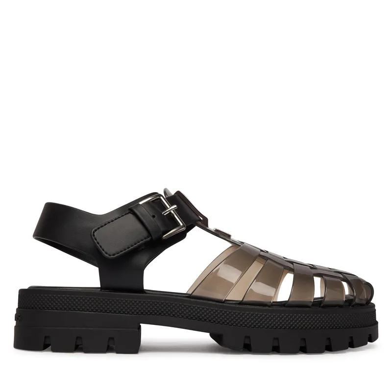 Σανδάλια Tommy Jeans Jelly Chunky Cleat Fisherman EN02949 Μαύρο