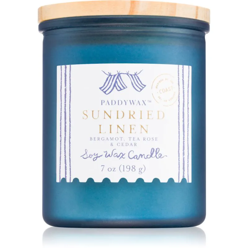 Paddywax Coastal Sundried Linen αρωματικό κερί 198 γρ