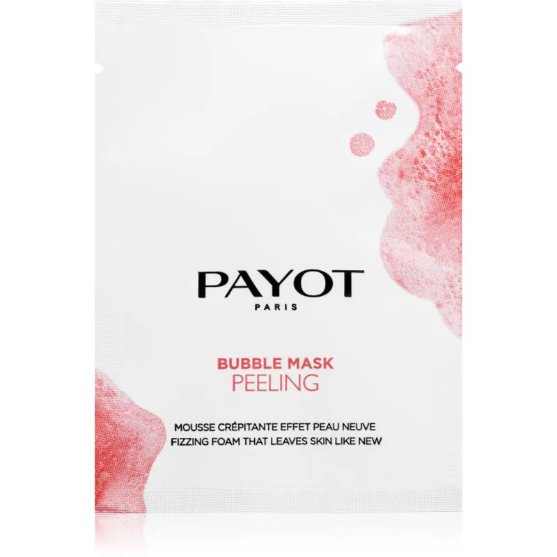 Payot Nue Bubble Mask Peeling μάσκα πίλινγκ για βαθύ καθαρισμό 8 x 5 ml