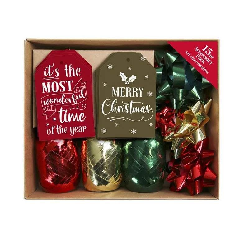 Σετ συσκευασίας δώρων Xmas Clairefontaine (15 τμχ.)