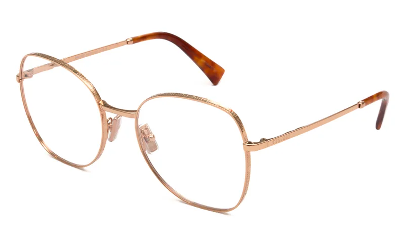 MIU MIU ΣΚΕΛΕΤΟΣ ΟΡΑΣΕΩΣ MIU MIU 52VV ZVF1O1 5619 52VV Χρυσό