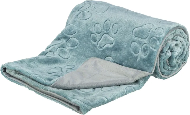 ΚΟΥΒΕΡΤΑ ΓΑΤΑΣ TRIXIE BLANKET BARRY ΜΠΛΕ ΓΚΡΙ (70X50CM)