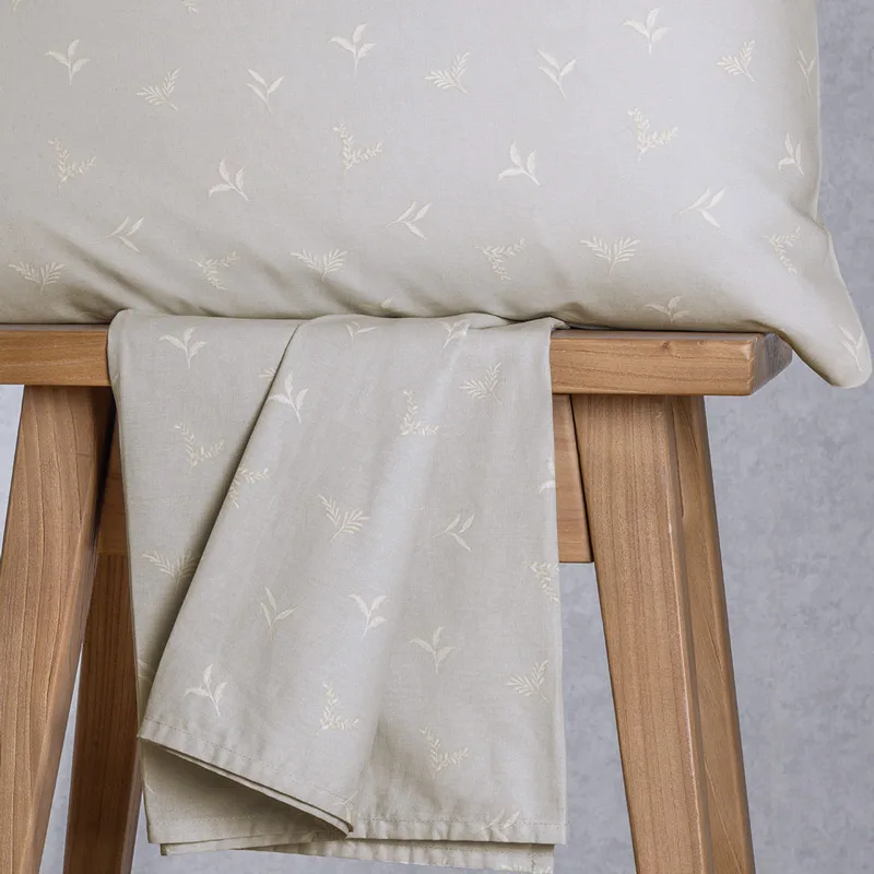 Σεντόνι Ημίδιπλο Με Λάστιχο Σετ Melinen Ultra Spring Grey