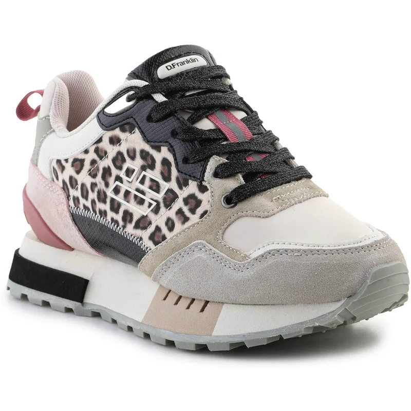 Xαμηλά Sneakers D.Franklin Vibla Zig Flag Leo Μπεζ DFSH378002-BEIG