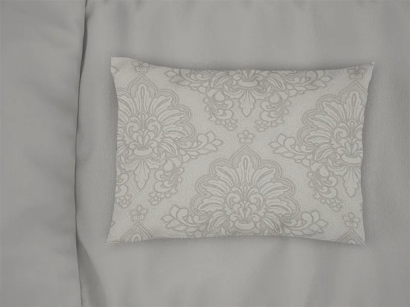 Μαξιλαροθήκη Dimcol Εμπριμέ Άρτεμις 701 50x70 Grey