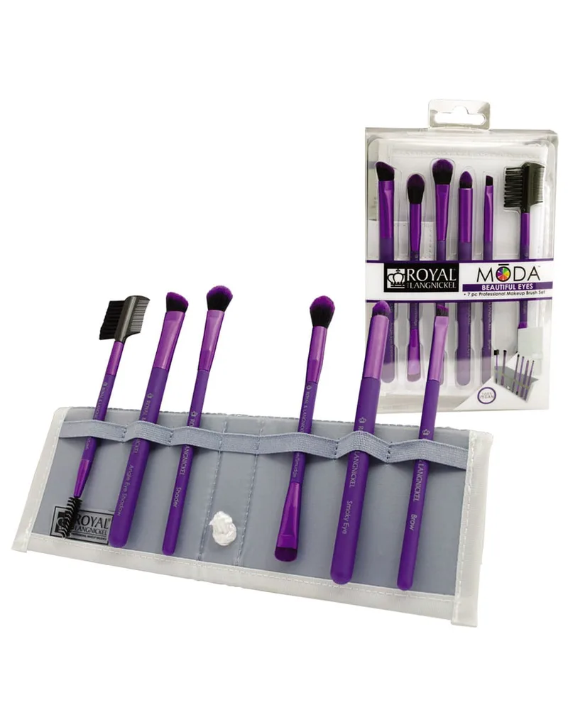 Moda Beautiful Eyes Flip Kit - Set Πινέλων ματιών-Purple