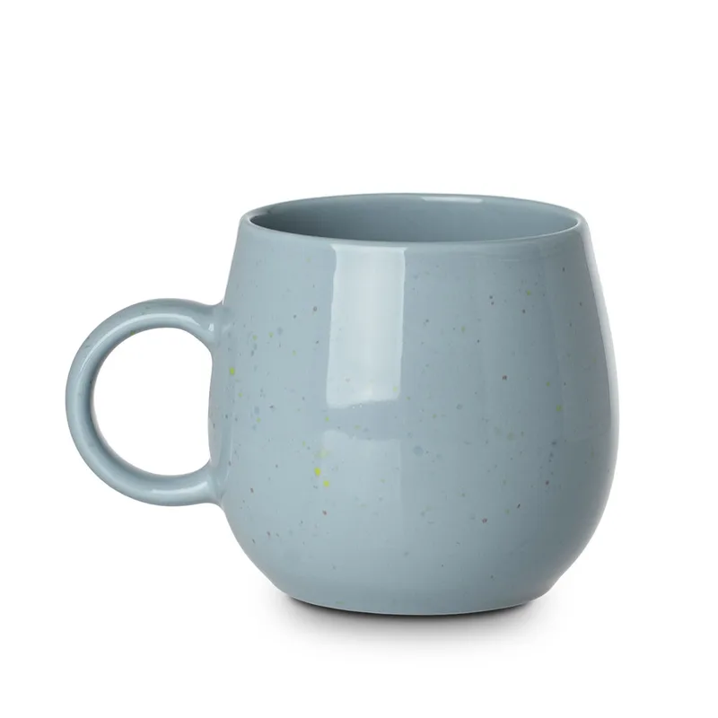 Κούπα New Bone Speckle Pop 480ml Μπλε Estia 07-35440 (Υλικό: Πορσελάνη, Χρώμα: Μπλε) - estia - 07-35440