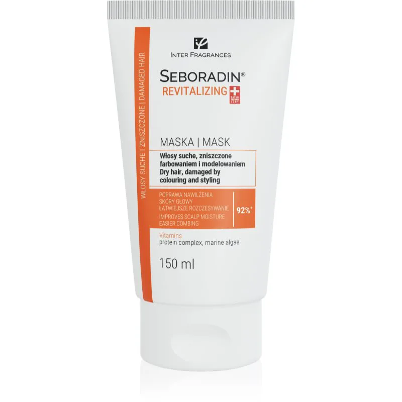 Seboradin Revitalizing μάσκα για ξηρά και κατεστραμμένα μαλλιά 150 ml