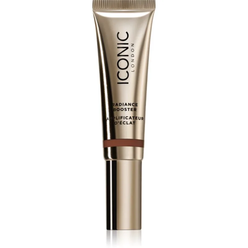 ICONIC London Radiance Booster ενυδατική κρέμα με χρώμα για το πρόσωπο απόχρωση Deep Glow 30 ml
