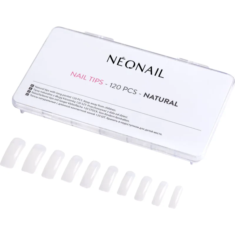 NEONAIL Nail Tips Ψεύτικα νύχια τύπος Natural 120 τμχ