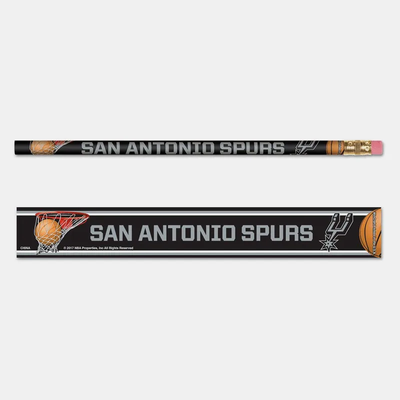 Wincraft San Antonio Spurs Πακέτο 6 Μολυβιών (9000223394_80840)