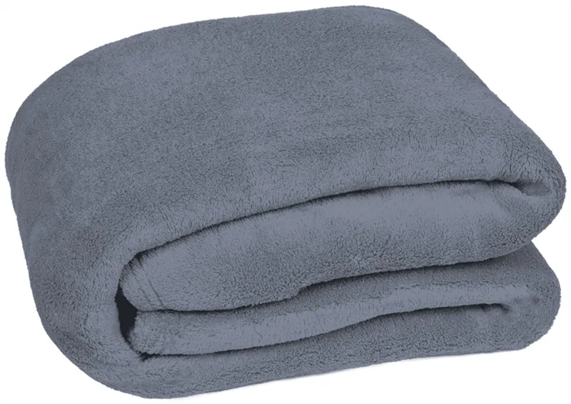 Κουβέρτα COUCH 190x120cm Valento Smoke Grey