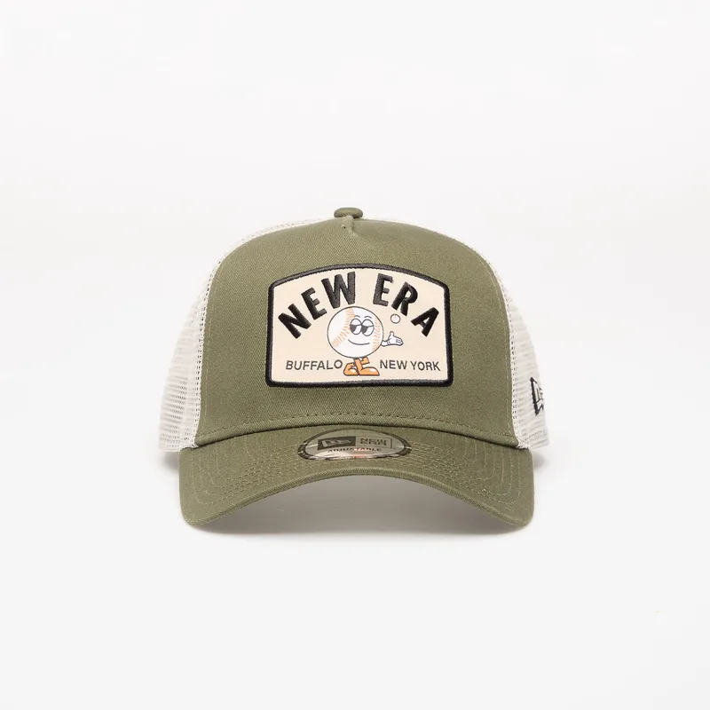 Cap New Era 9FORTY AF Trucker Summer Patch New Olive Universal