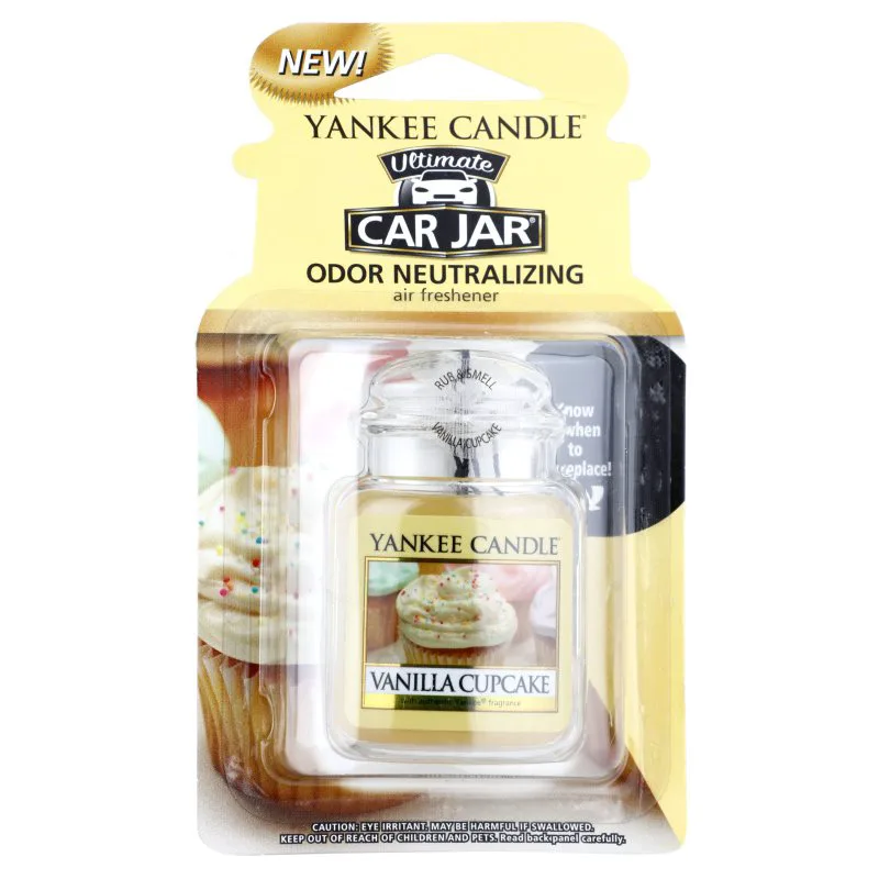 Yankee Candle Vanilla Cupcake άρωμα για αυτοκίνητο κρεμαστή 1 τμχ