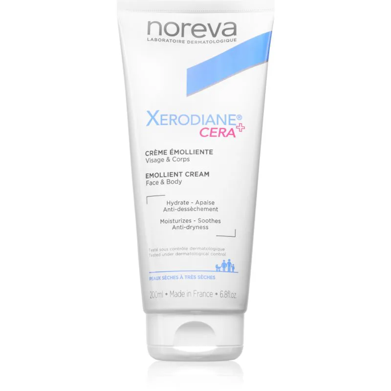 Noreva Xerodiane® Cera Emollient Cream θρεπτική κρέμα για πολύ ξηρή επιδερμίδα 200 ml