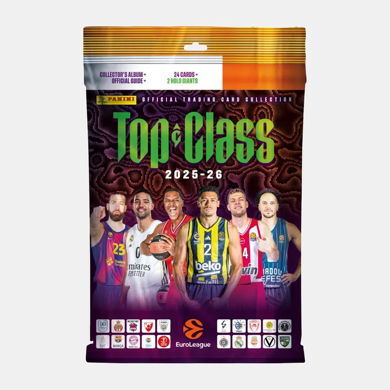 Panini Euroleague Top Class 2026 Starter Pack Unisex Συλλεκτικές Κάρτες (9000277953_1523)