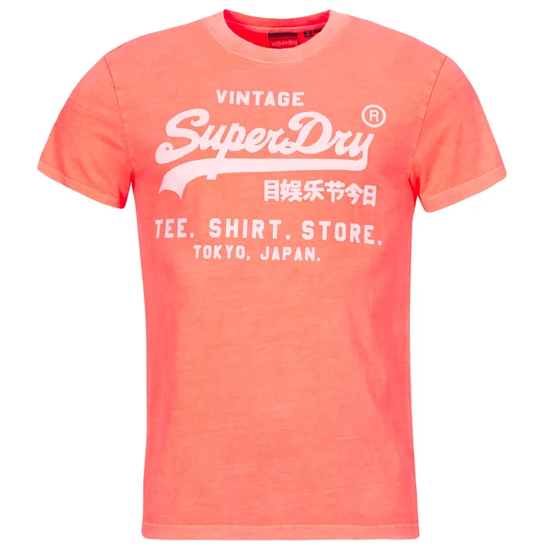 T-shirt με κοντά μανίκια Superdry LOGO NEON