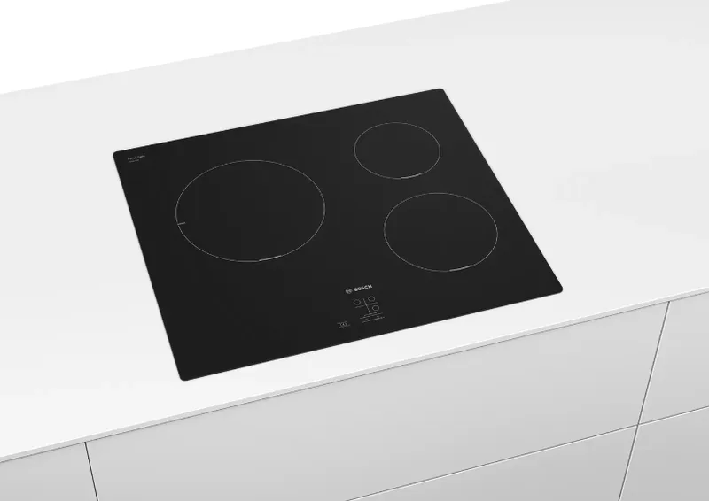 Bosch PUC611AA5E Αυτόνομη Επαγωγική Εστία με Λειτουργία Κλειδώματος, Π59,2xΒ52,2εκ. PUC611AA5E