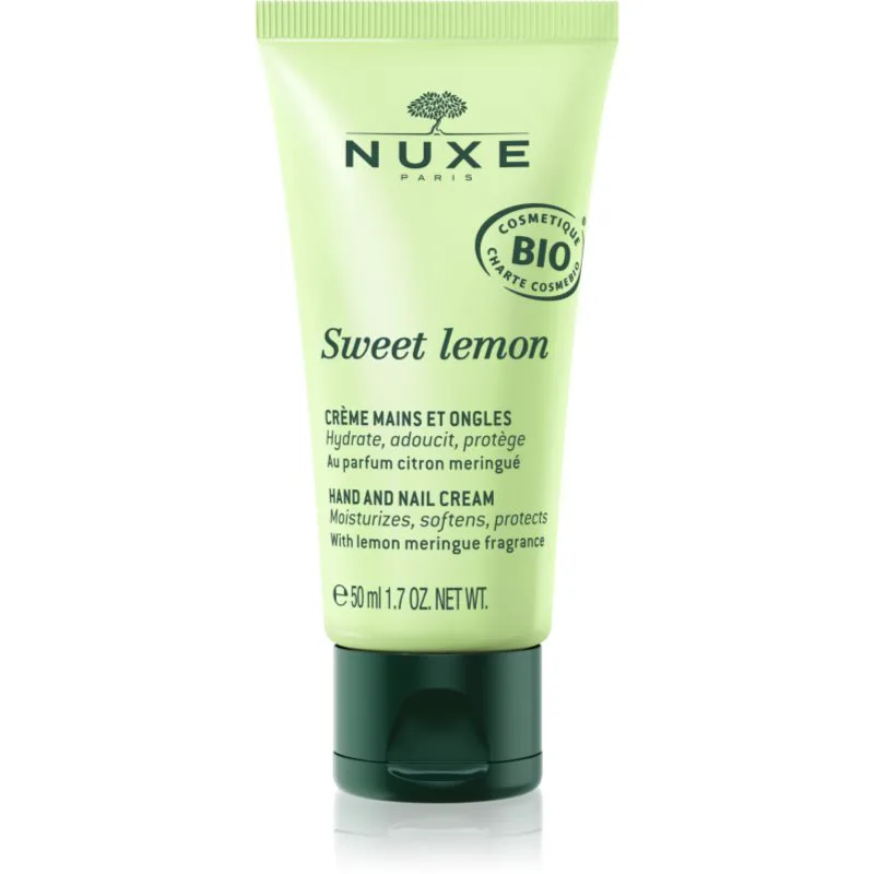 Nuxe Sweet Lemon κρέμα για χέρια και νύχια 50 ml