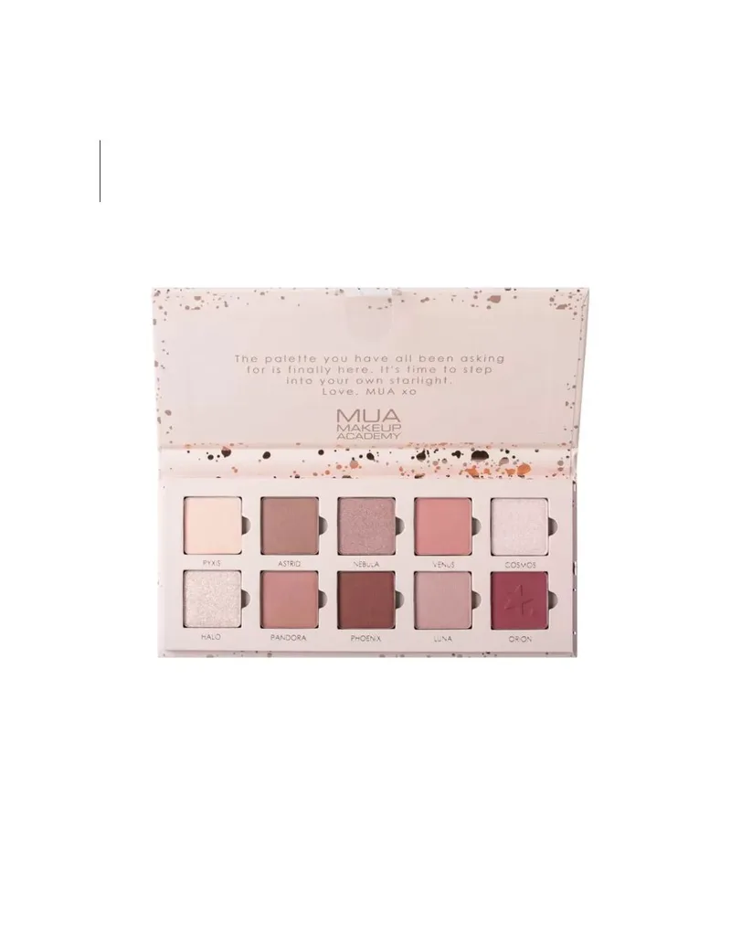 MUA 10 SHADE EYE PALETTE STARLIGHT
