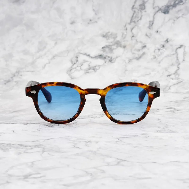 JOHNNY TORTOISE Gradient Sunglasses | Tortoise | Deep Gradient Blue Shades | Explicit Poets Sunglasses