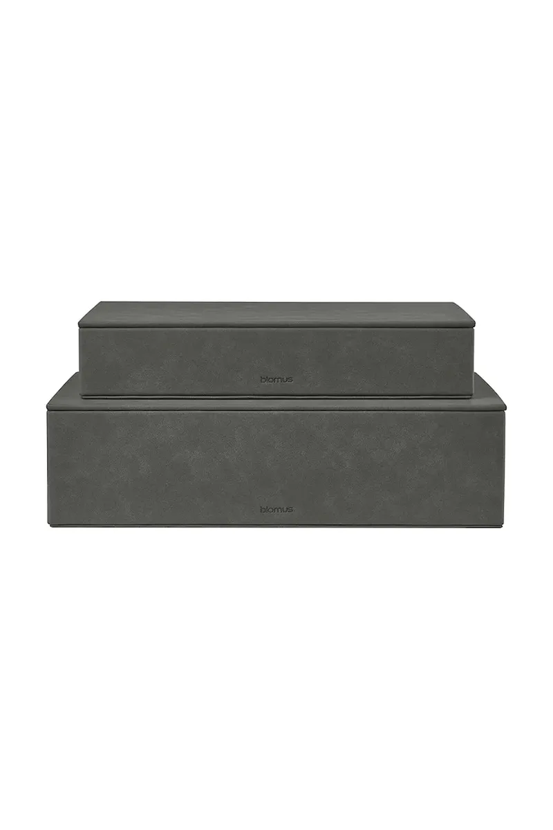 Σετ κουτιών αποθήκευσης Blomus Sahla 35 × 25 × 7 / 40 × 30 × 11 cm 2-pack