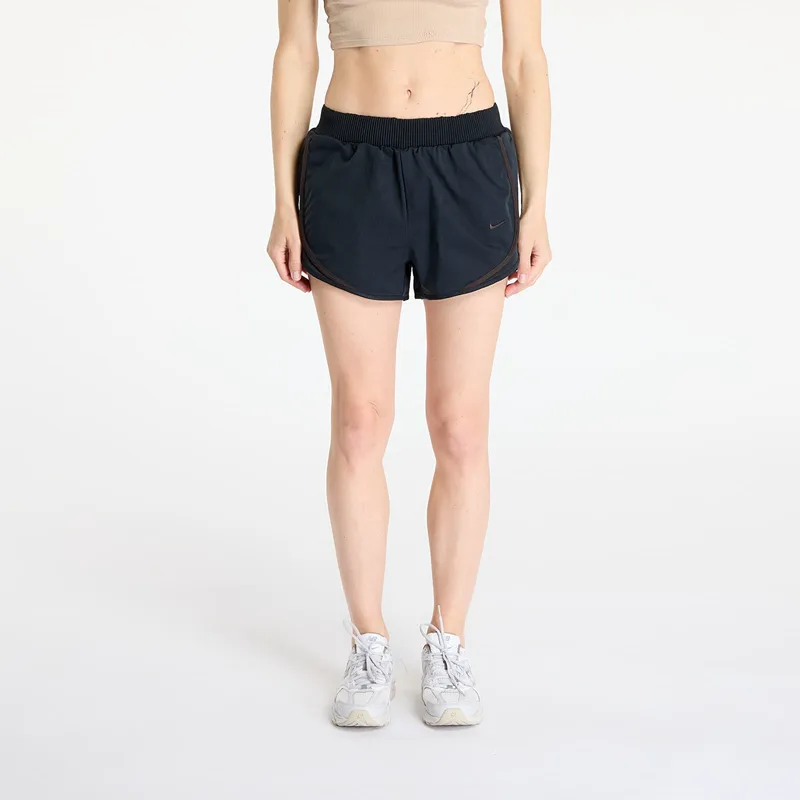 Σορτς Nike Sportswear Collection Women's Mid-Rise Twill Shorts Black/ Velvet Brown/ Velvet Brown M