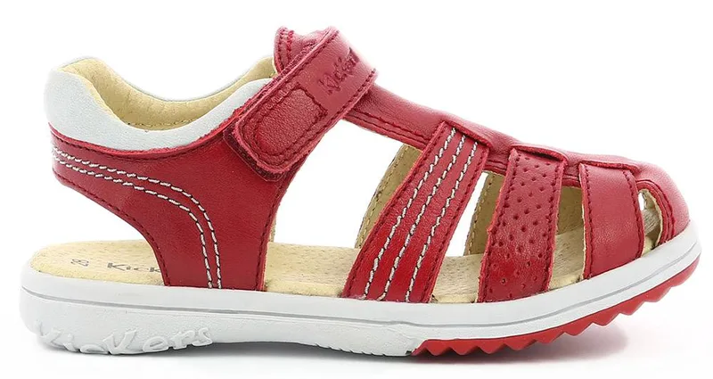 ΠΑΠΟΥΤΣΟΠΕΔΙΛΑ KICKERS PLATINUM 349509 ΚΟΚΚΙΝΟ/ΓΚΡΙ (EU:33)