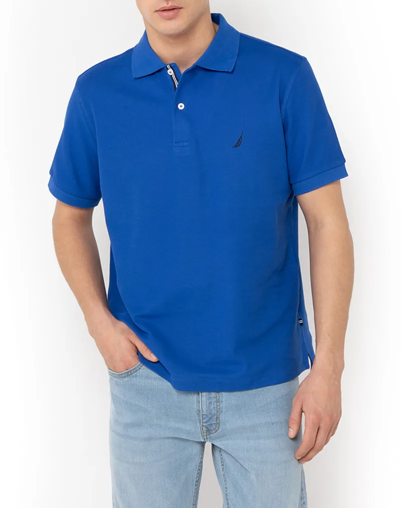 NAUTICA ΜΠΛΟΥΖΑ ΠΟΛΟ ΚΜ Cabin Polo Shirt 3NCN1CR0110-408 Blue