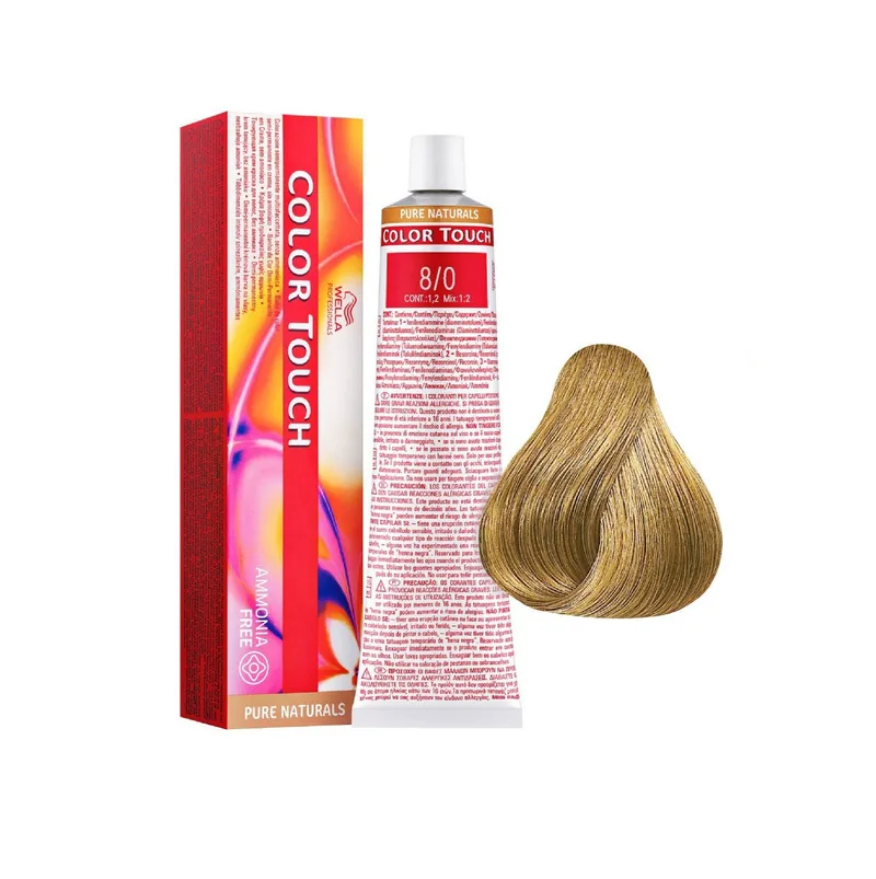 Hair dye Wella Color Touch 60ml 8/0